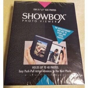 Burnes of Boston Showbox photo viewer display box frame nib